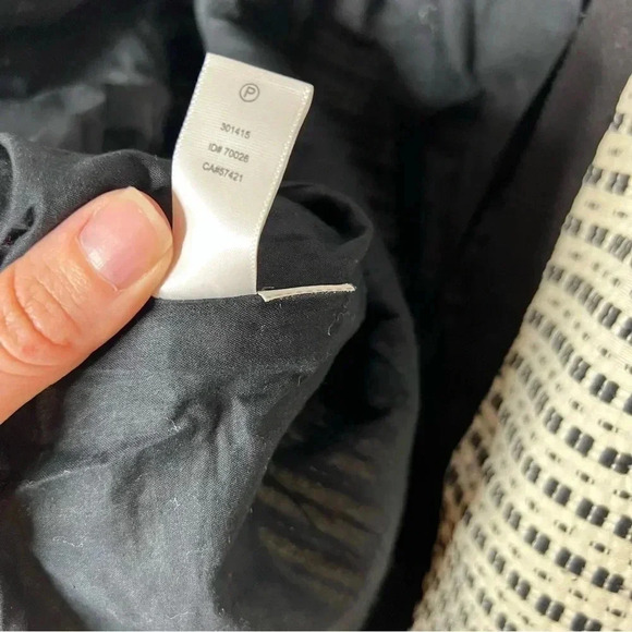 Loft Open Front Black and Ivory Blazer - Picture 4 of 5